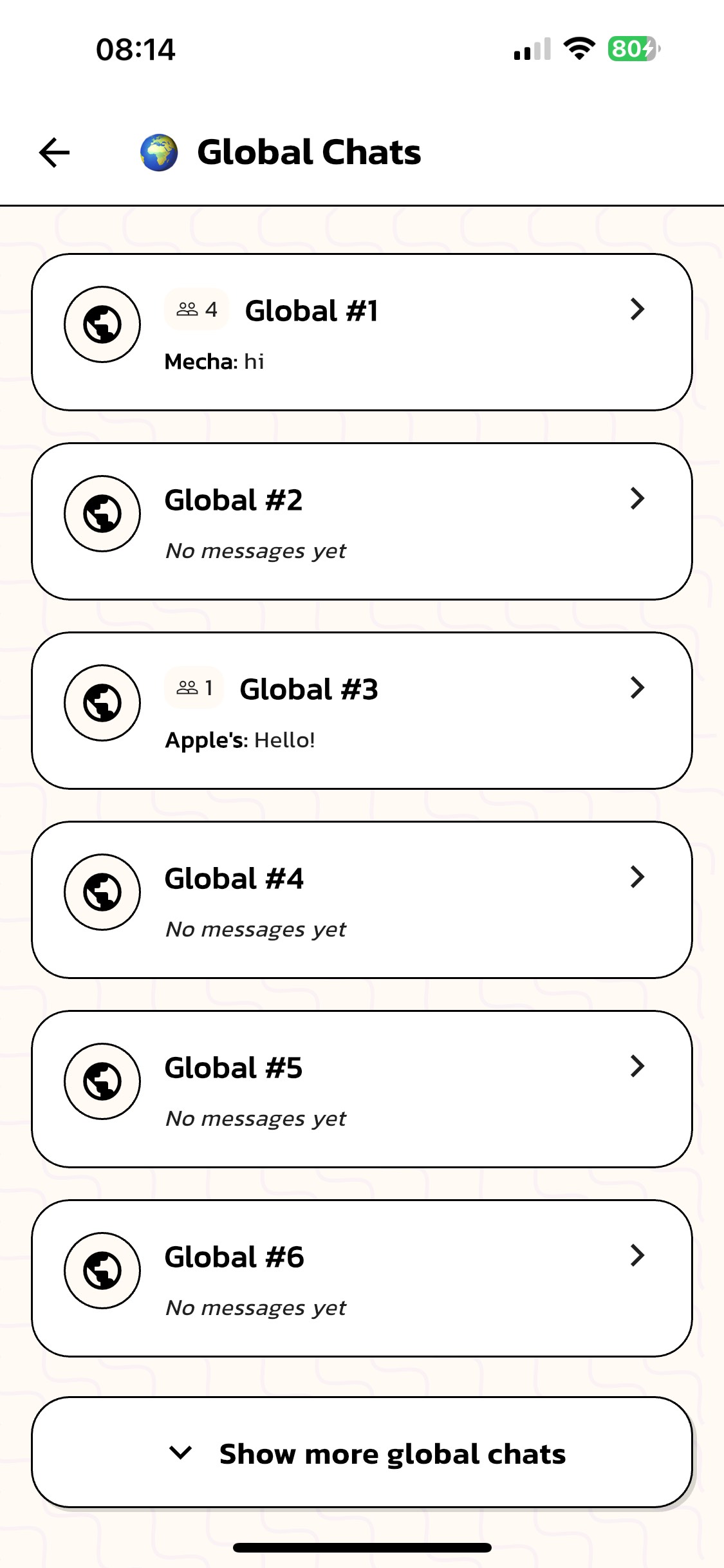 Festchat App Screenshot